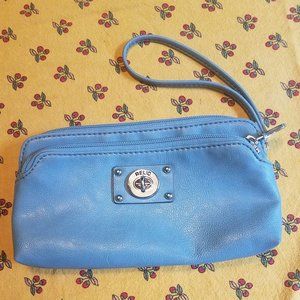 Relic leather turquoise Clutch/Wristlet